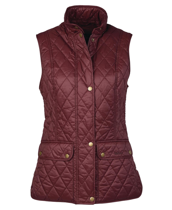 Barbour Otterburn Gilet Dames Bordeaux | 962073-PTO