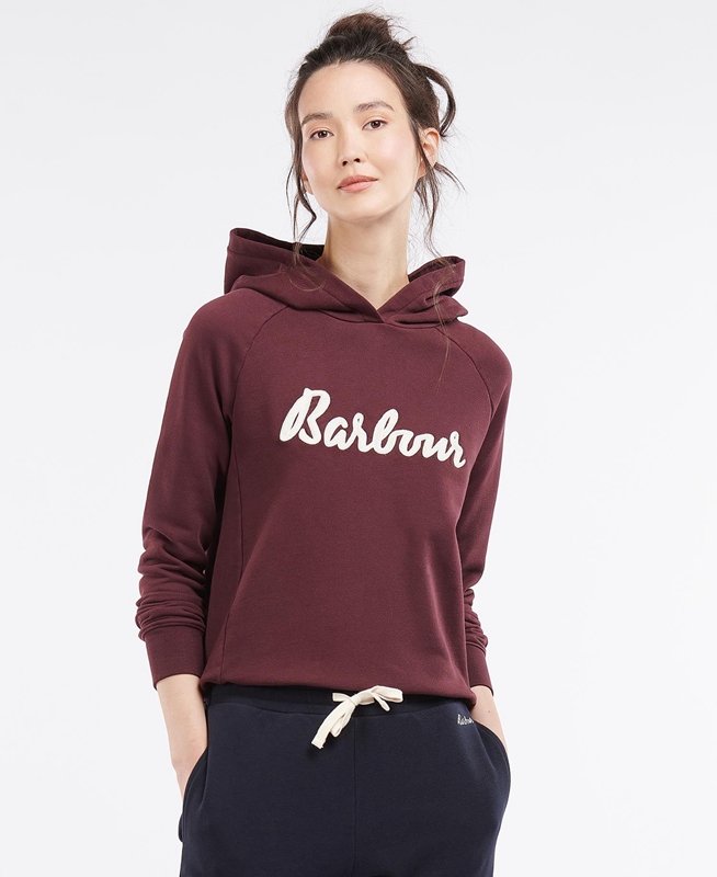 Barbour Otterburn Sweatshirts Dames Bruin | 185037-SML