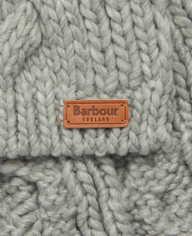 Barbour Penshaw Beanie & Scarf Set Hoeden Dames Grijs | 740562-VYC