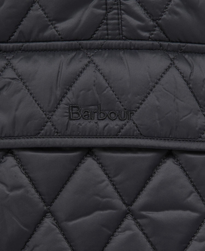 Barbour Plus Otterburn Gilet Dames Zwart | 582973-GTQ