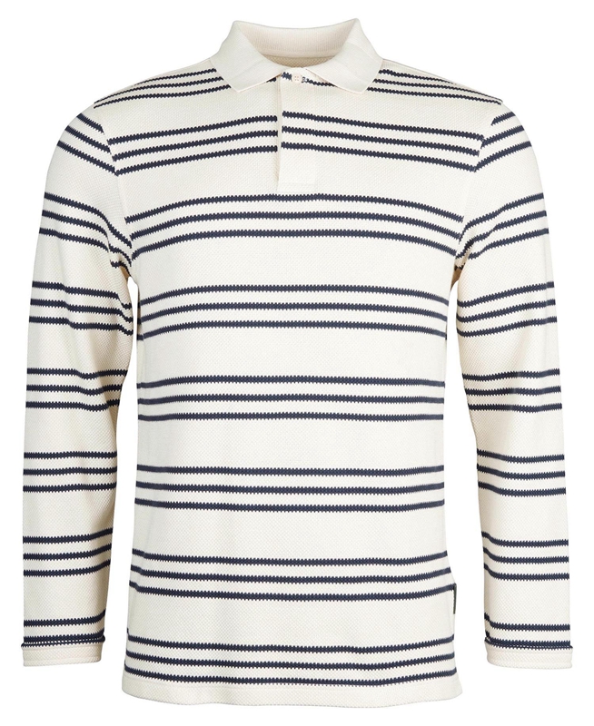 Barbour Rake Striped Sweatshirts Heren Beige | 934687-GSH