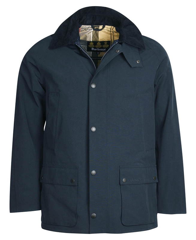 Barbour Rokig Waterdichte Jas Heren Donkerblauw | 631584-ORP