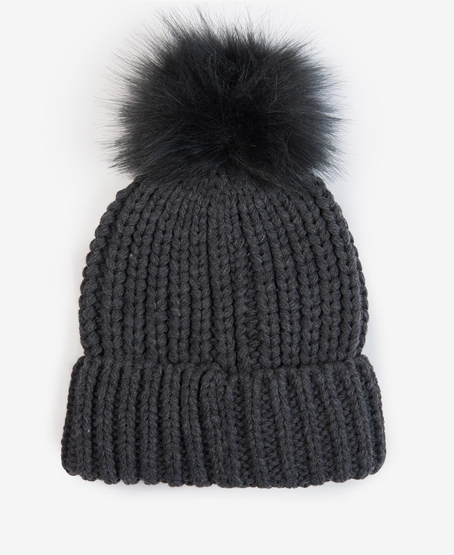 Barbour Saltburn Beanie Hoeden Dames Zwart | 310485-XBM