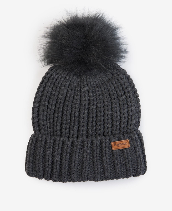 Barbour Saltburn Beanie Hoeden Dames Zwart | 310485-XBM