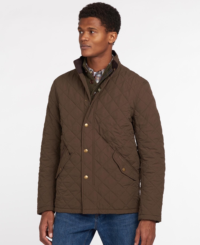 Barbour Shoveler Gewatteerde Jas Heren Groen | 715346-RSU