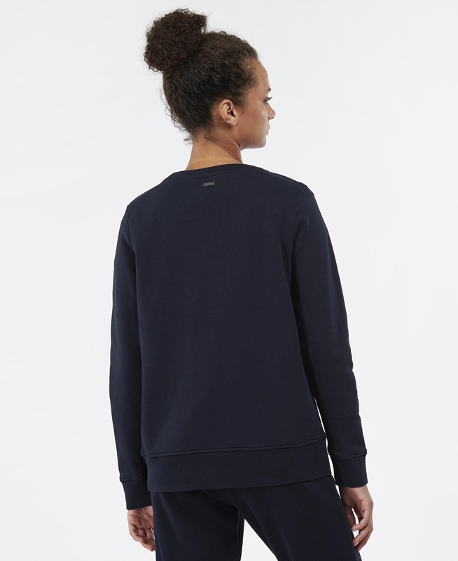 Barbour Southport Sweatshirts Dames Donkerblauw | 937081-JUB