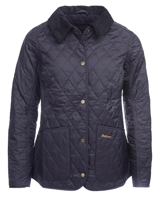 Barbour Steppjacke Annandale Gewatteerde Jas Dames Donkerblauw | 468025-FCS