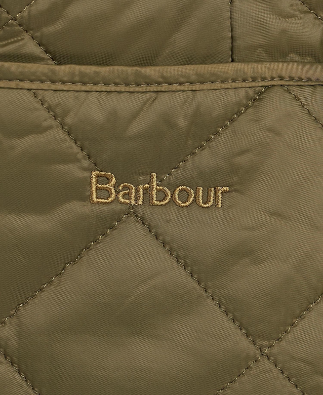 Barbour Steppjacke Deveron Gewatteerde Jas Dames Olijfgroen | 431078-MOU