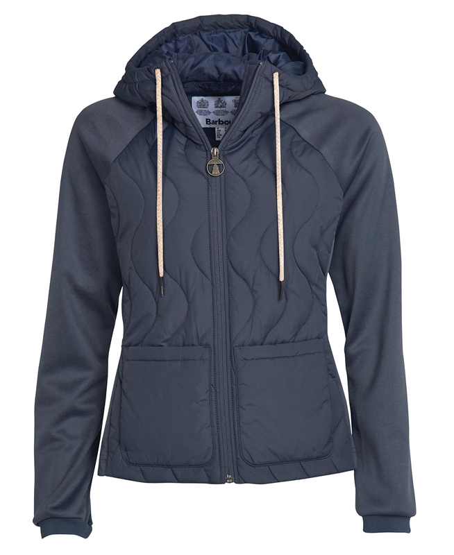 Barbour Strathmore Sweatshirts Dames Donkerblauw | 619304-AVQ