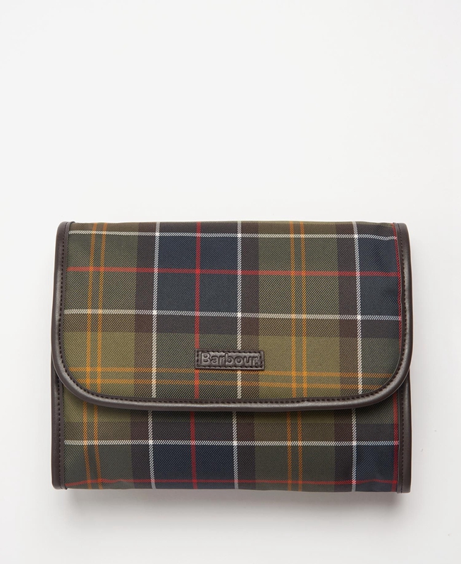 Barbour Tartan Hanging Washbag Tassen Heren Gekleurd | 826713-COS