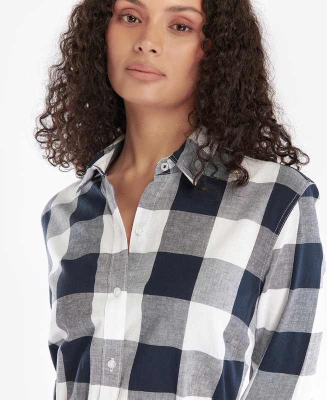 Barbour Tern Check Jurken Dames Gekleurd | 972138-QZD