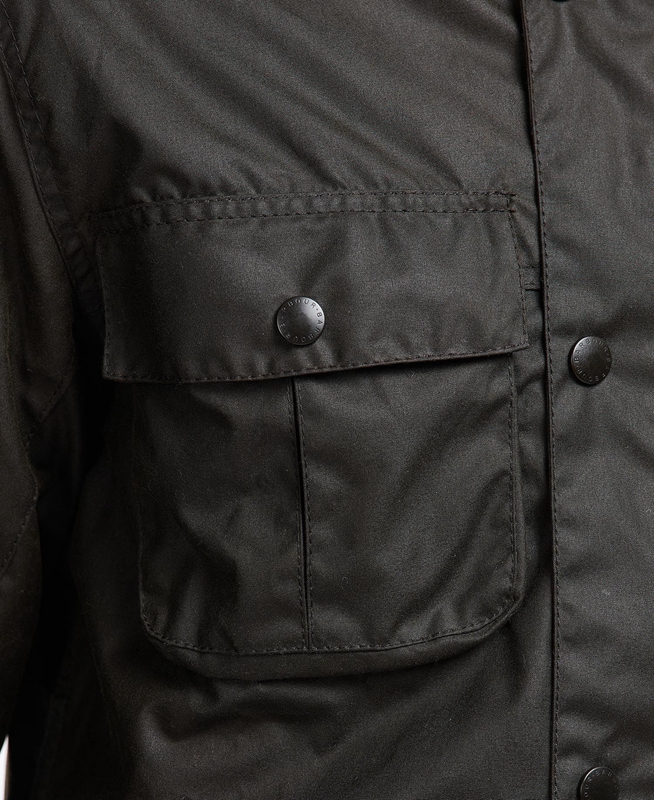 Barbour Trooper Waxed Jas Heren Olijfgroen | 465790-ARN