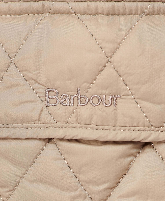 Barbour Weste Otterburn Gilet Dames Beige | 980315-DBL