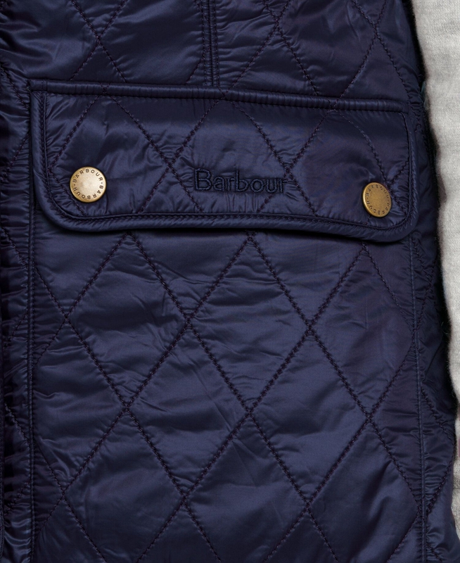 Barbour Weste Wray Gilet Dames Blauw | 592674-QKB