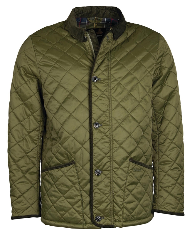 Barbour Winter Liddesdale Gewatteerde Jas Heren Olijfgroen | 659704-KEQ