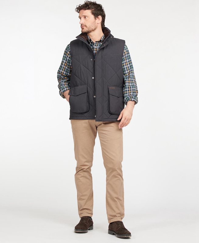 Barbour Winterdale Gilet Heren Donkerblauw | 693720-GEV