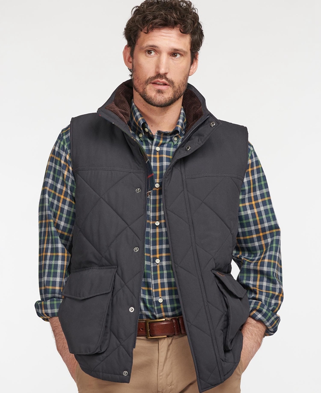 Barbour Winterdale Gilet Heren Donkerblauw | 693720-GEV