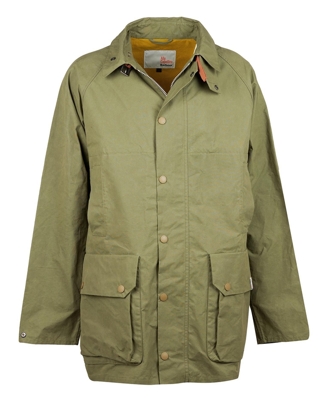 Barbour x Ally Capellino Back Casual Jassen Heren Olijfgroen | 364709-QTP