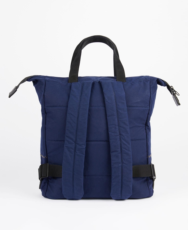 Barbour x Ally Capellino Ben Backpack Tassen Heren Donkerblauw | 157623-XWJ