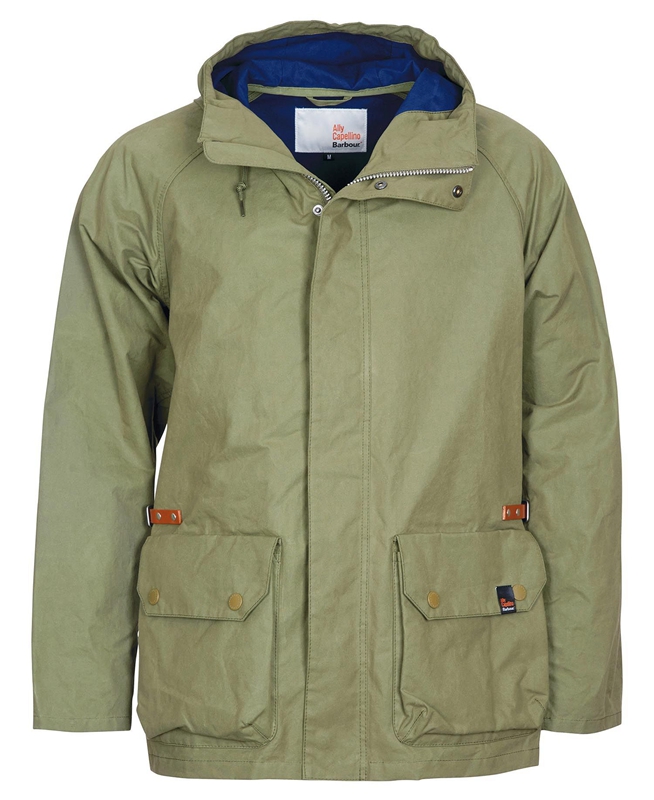 Barbour x Ally Capellino Ernest Casual Jassen Heren Olijfgroen | 648513-VPA