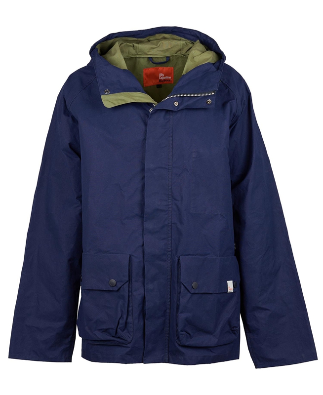 Barbour x Ally Capellino Ernest Casual Jassen Heren Donkerblauw | 896214-OXP